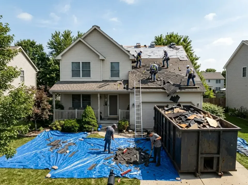 roof-replacement-debris-remova-004 — frequently asked questions, Cheapest Dumpster Rentals in Vandalia, IL